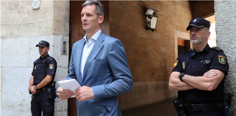 Urdangarin saldrá de prisión dos veces por semana para hacer voluntariado