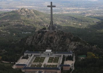 El Valle de los Caídos, desde Peguerinos.