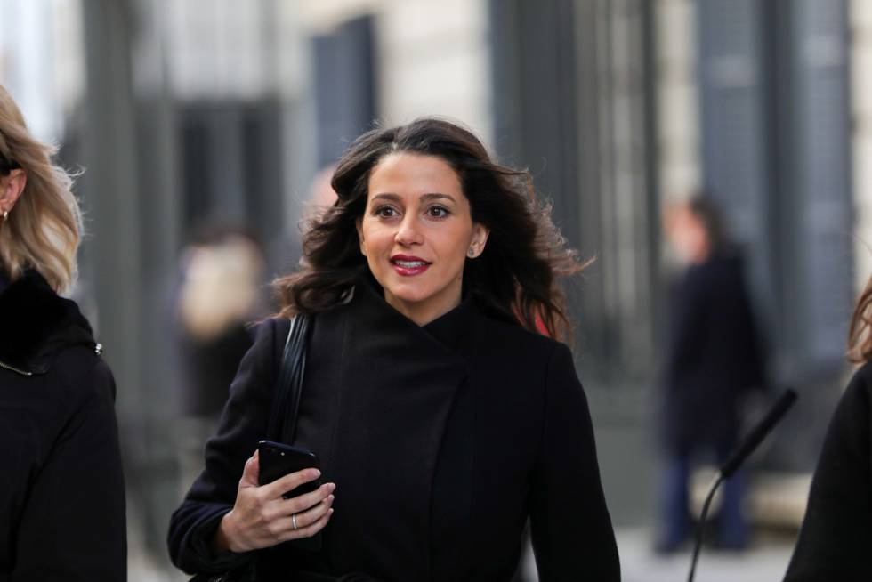 Inés Arrimadas, portavoz parlamentaria de Ciudadanos. 