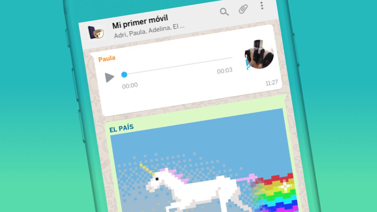 ¿Qué hace un niño con su primer móvil? Nos colamos en su WhatsApp