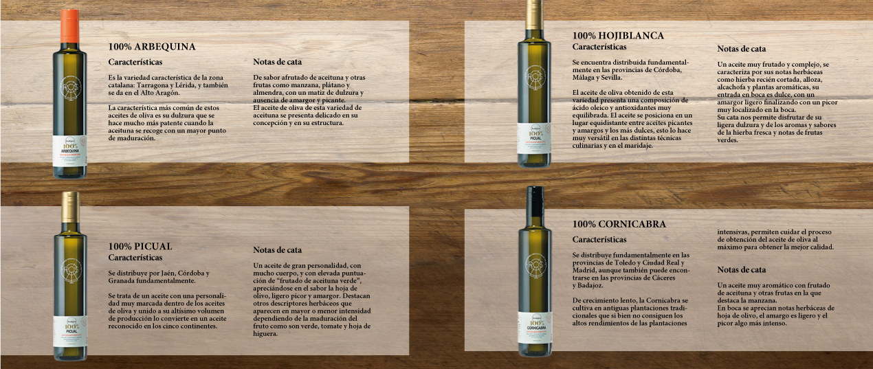 caracteristicas aceites