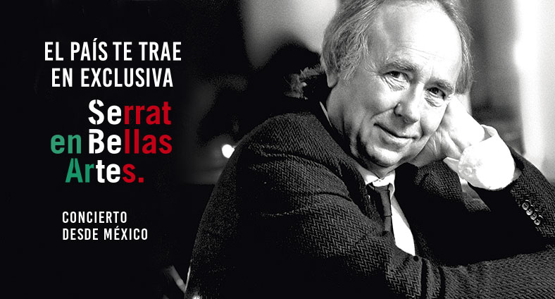 Serrat en bellas Artes