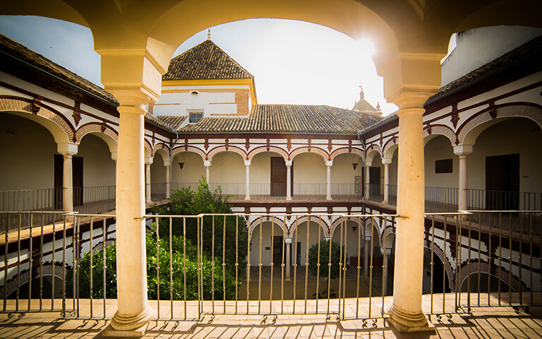 Patio del Palacio de Benamejí