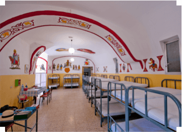 Interior de la abadía de Samos