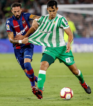 Morales, jugador del Levante