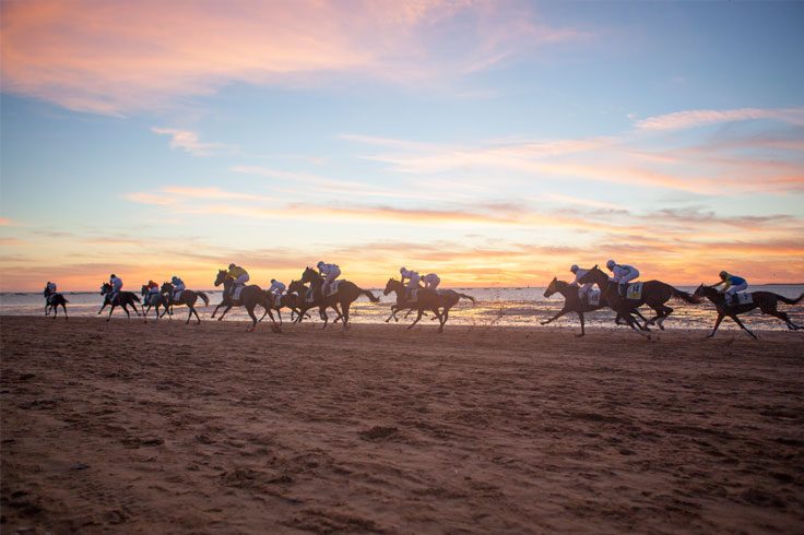 Carreras en Sanlucar de Barrameda
