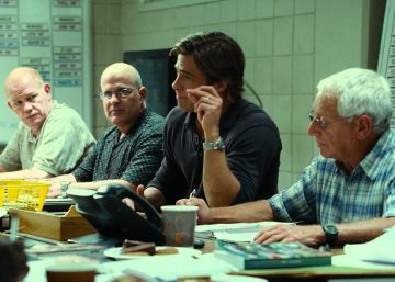 Fotograma de la película 'Moneyball', que trata sobre el primer equipo de béisbol que empleó estadística avanzada para fichar jugadores.