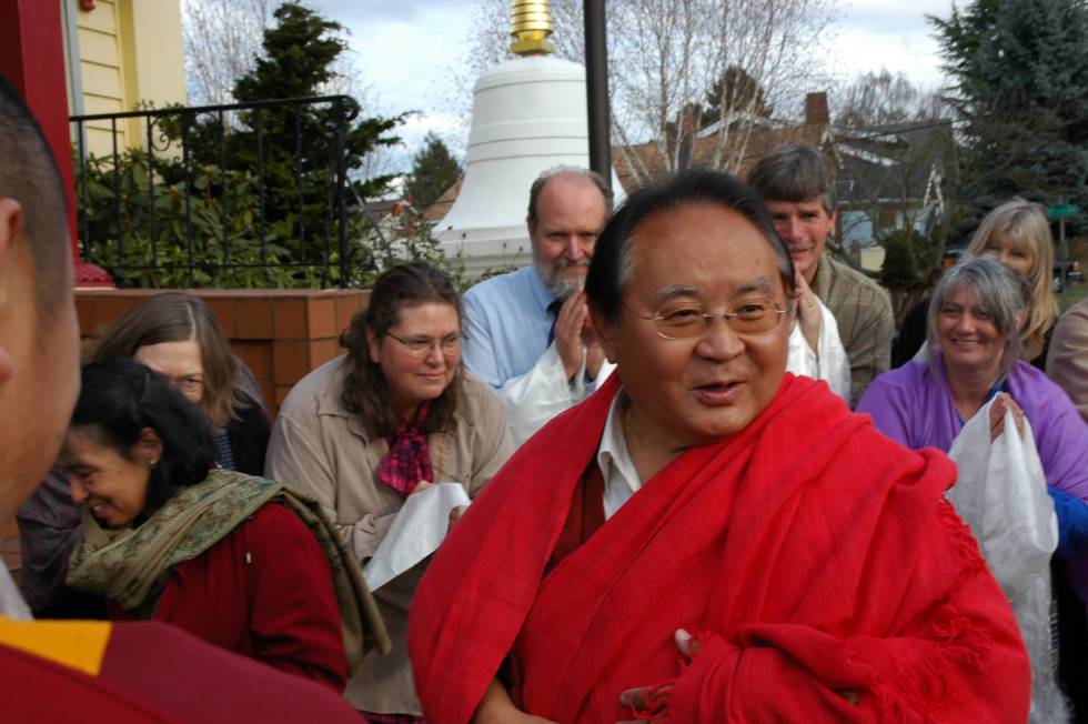 Sogyal Rinpoche en Seattle (EE UU) en 2011.