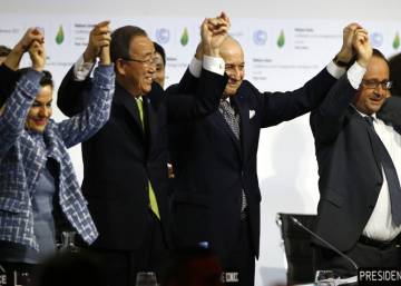 La Cumbre de París cierra un acuerdo histórico contra el cambio climático