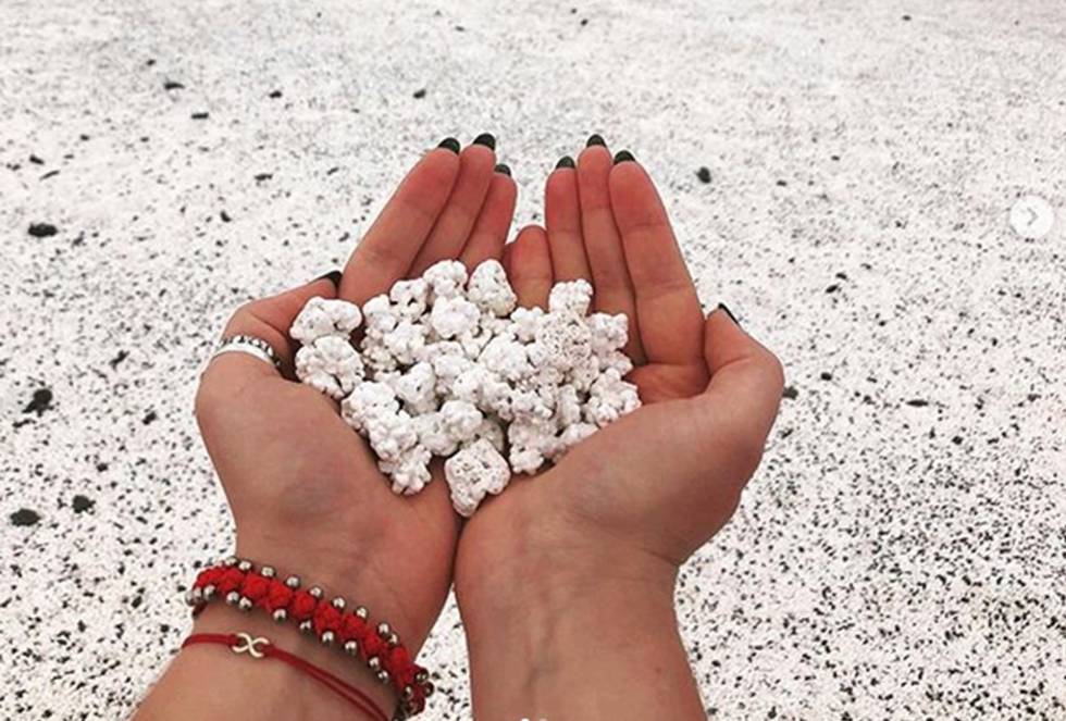 Una de las fotografÃas de Instagram de la playa del Hierro, en Fuerteventura.