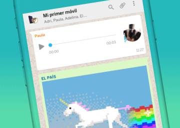 ¿Qué hace un niño con su primer móvil? Lo cuentan por WhatsApp