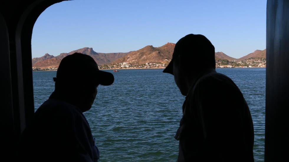 Una patrulla costera, en el puerto de Guaymas, Sonora. 