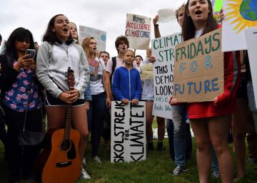 Greta Thunberg lleva su protesta a
la Casa Blanca