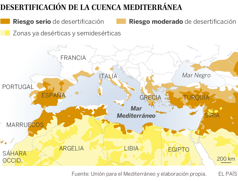 El Mediterráneo, zona cero de la crisis climática: se calienta más deprisa que el resto del planeta