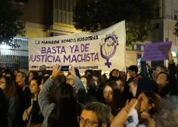 Manifestación en Madrid este lunes contra la sentencia de Manresa. 