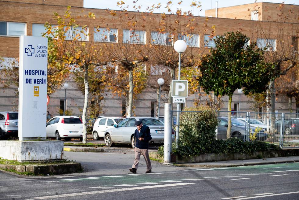 Área sanitaria de Verín, donde se ha supendido el servicio de obstetricia que se deriva a Ourense.