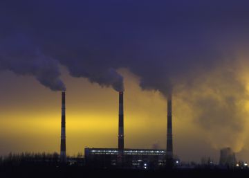 Una central térmica, en Minsk. 