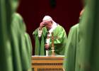 El papa Francisco, durante durante una misa celebrada en el Vaticano el pasado febrero.