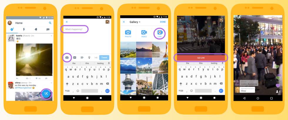 Resultado de imagen para como funciona la red social periscope