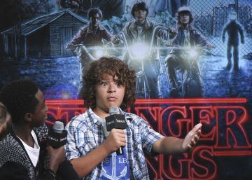 Actores de la popular serie de Netflix, Stranger Things. 