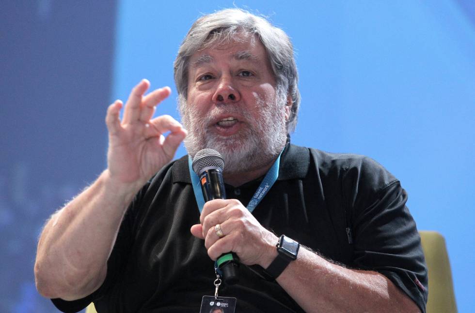 Steve Wozniak, cofundador de Apple, en Campus Party México.