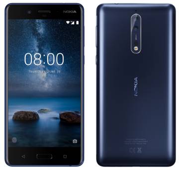 Primeras fotos del Nokia 8, que se dirige claramente al segmento 'premium' del mercado.