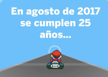 25 años de ‘Super Mario Kart’