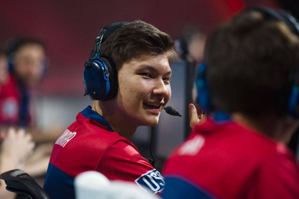 Jay "sinatraa" Won en una partida de esports.