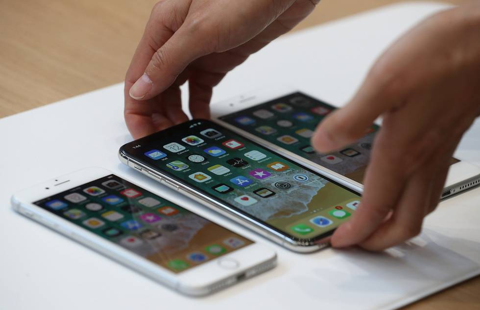 Los nuevos iPhone 8, iPhone X y iPhone 8S.
