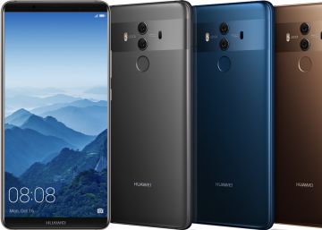 Imgen de varios Huawei Mate 10.
