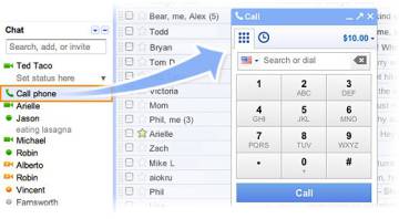 In 2011 Google Talk began to allow to make calls in addition to chat.