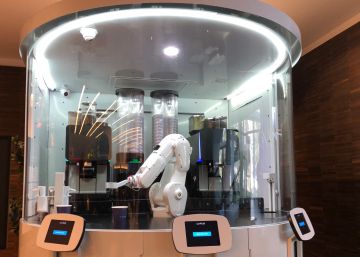 Pizza, ramen y café robóticos