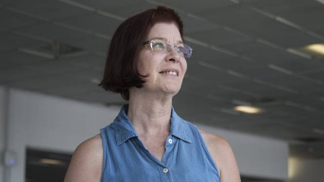 La presidenta de la fundación Mozilla, Mitchell Baker.