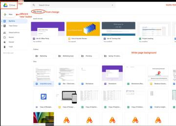 Google también renueva la imagen de Drive