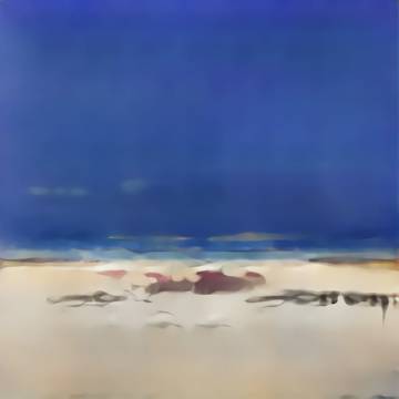 'La playa de Pourville', de AICAN.
