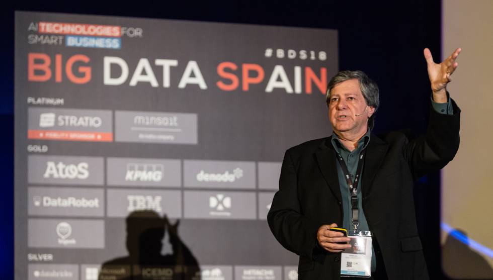 Patrick E. Rodi, en el evento Big Data Spain.