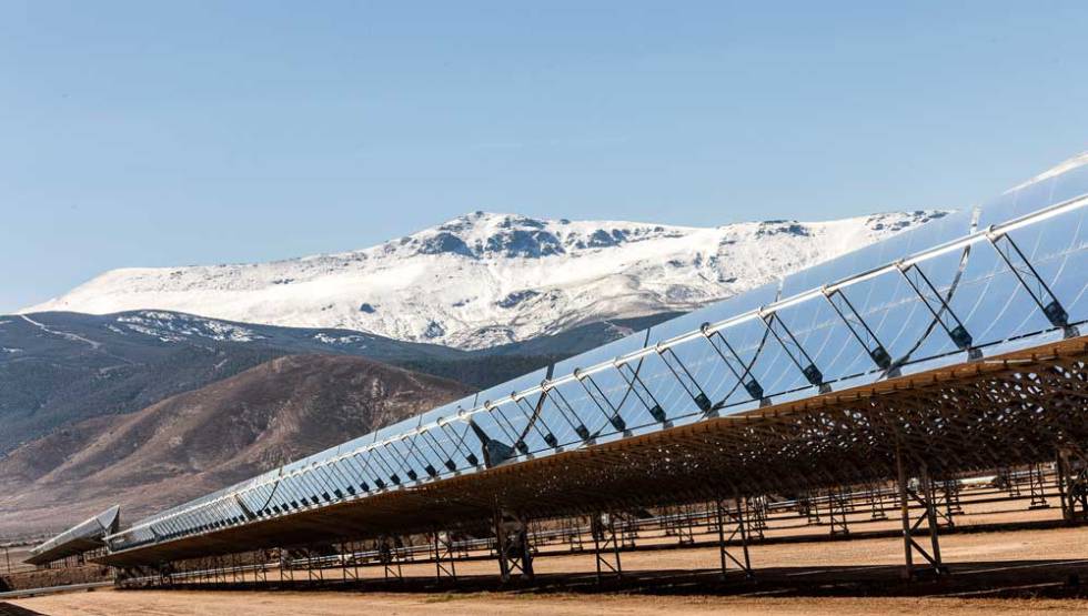 Planta Andasol 3 instalada por Marquesado Solar S.L. en Granada.