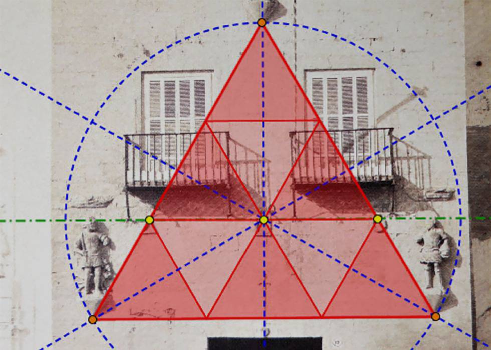 Geometría de la Casa de los Tiros, uno de los palacios renacentistas más enigmáticos de España.
