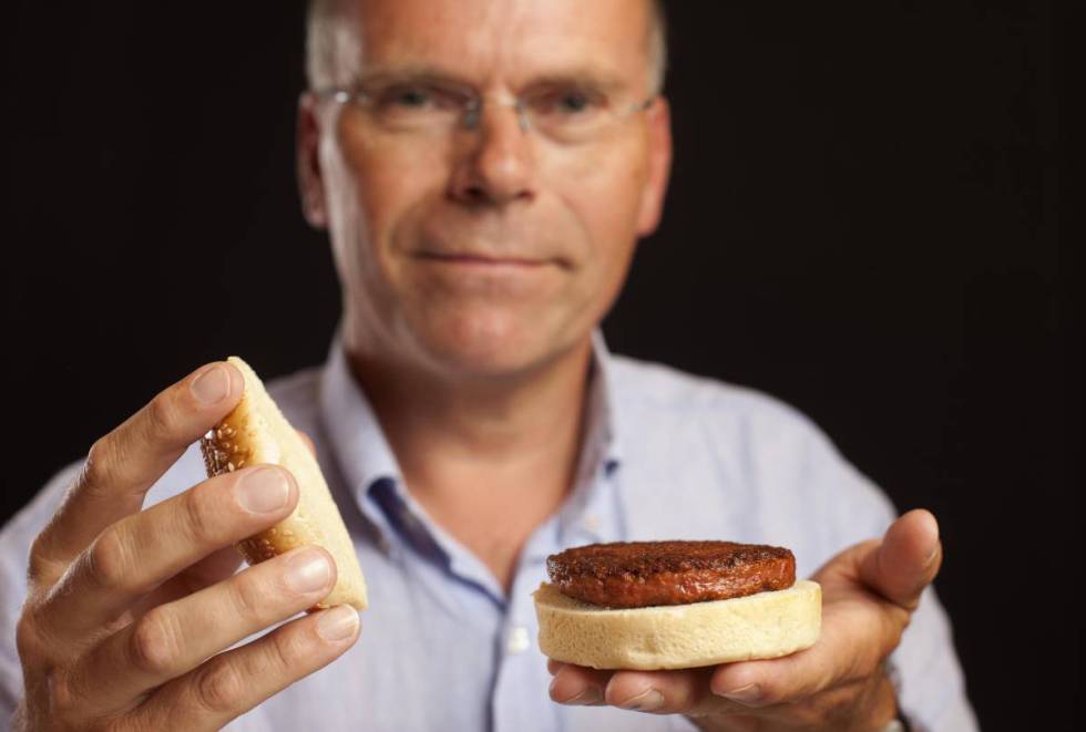 O professor Marl Post, um dos pioneiros no desenvolvimento da carne artificial.