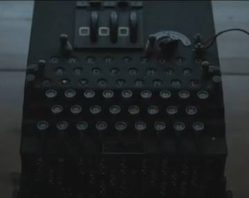 Una máquina de cifrado Enigma.