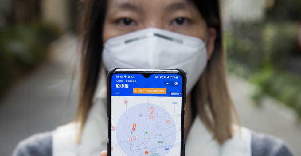 Aplicación que detecta afectados de coronavirus en las inmediaciones