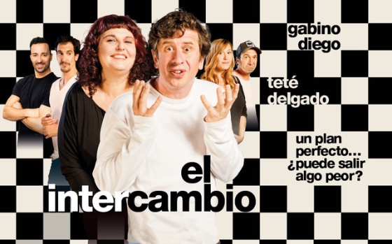 Teté Delgado y Gabino Diego protagonizan ‘El Intercambio’