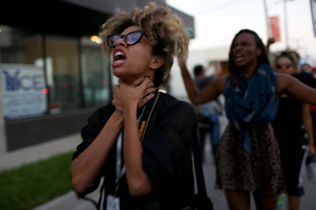 Protesta por el 'caso Brown' en Miami el 7 de diciembre