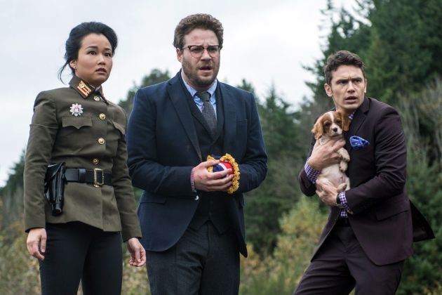 Un momento de 'The Interview' protagonizada por James Franco y Seth Rogen