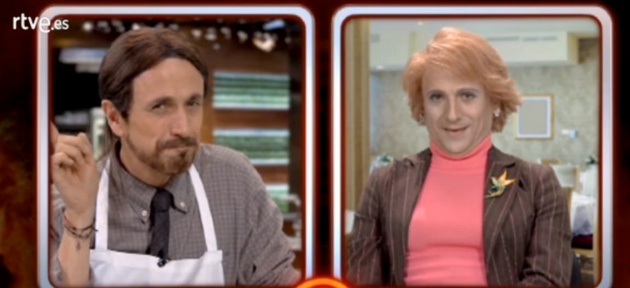 José Mota como Pablo Iglesias y Esperanza Aguirre en 'Un país de cuento'.