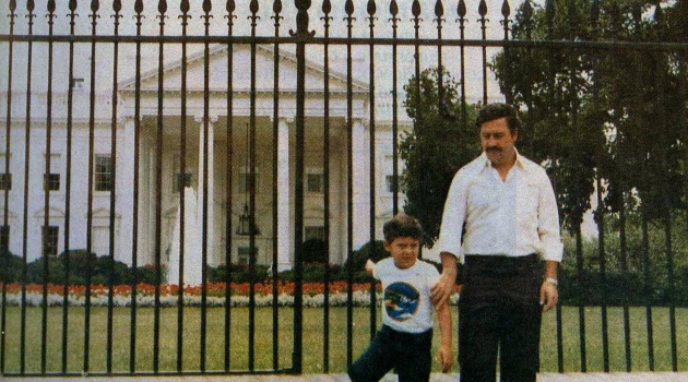 EL día que Pablo Escobar estuvo frente a la Casa Blanca
