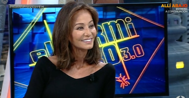 Isabel Preysler durante su entrevista en &#039;El Hormiguero&#039;
