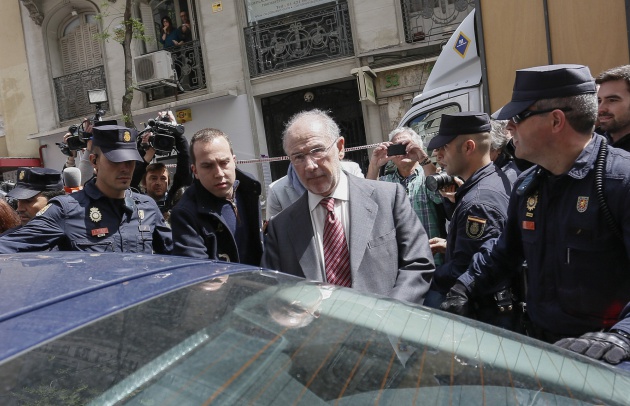 Rodrigo Rato, tras presenciar un registro