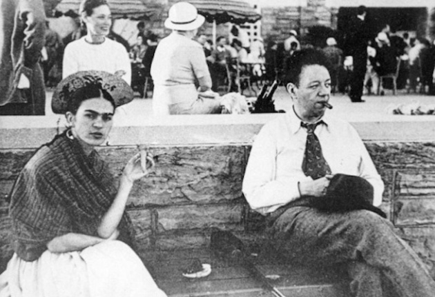 Frida Kahlo y Diego Rivera