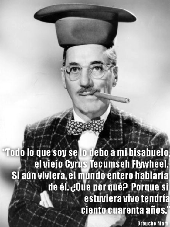 Resultado de imagen de Frases de Groucho Marx